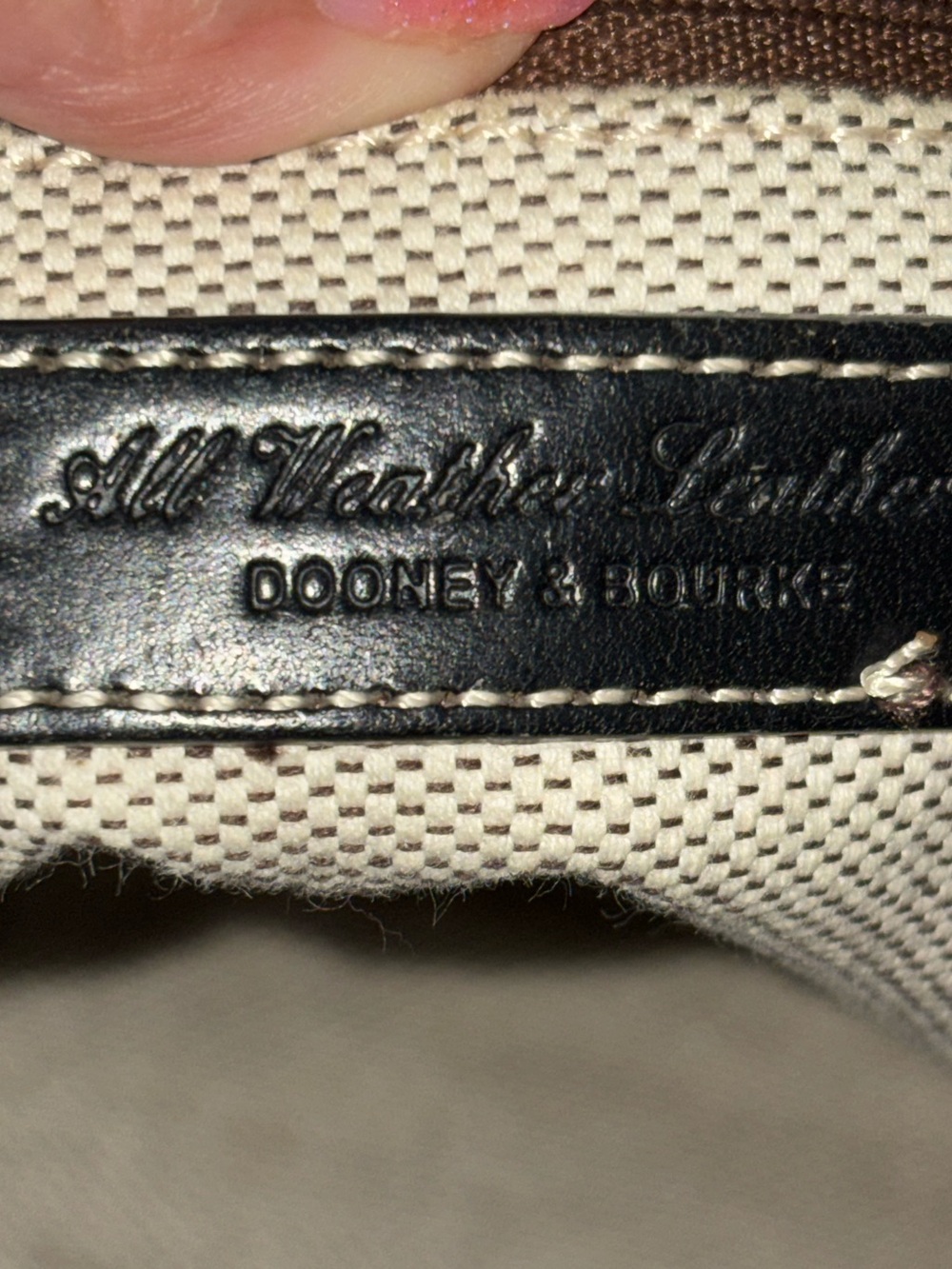 Dooney & Bourke Medium Pebble Grain Leather Bag - Picture 7 of 10